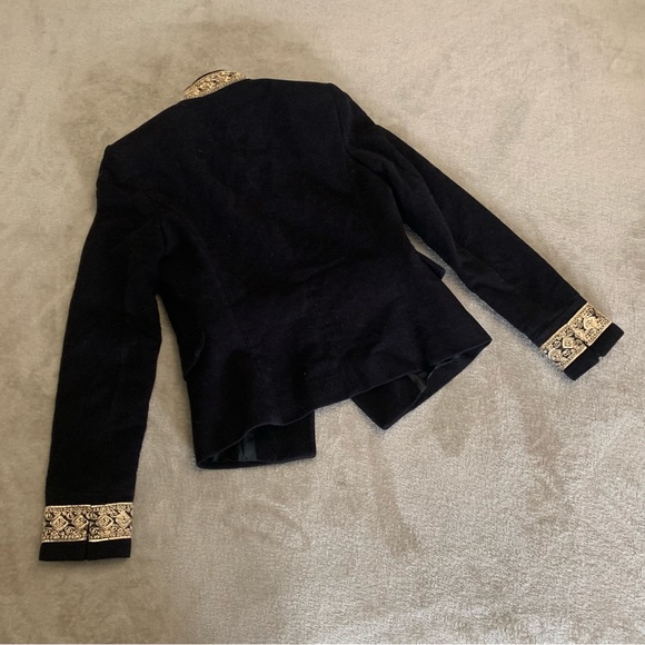 Zara Basic Collection Velvet Jacket - Picture 2 of 5